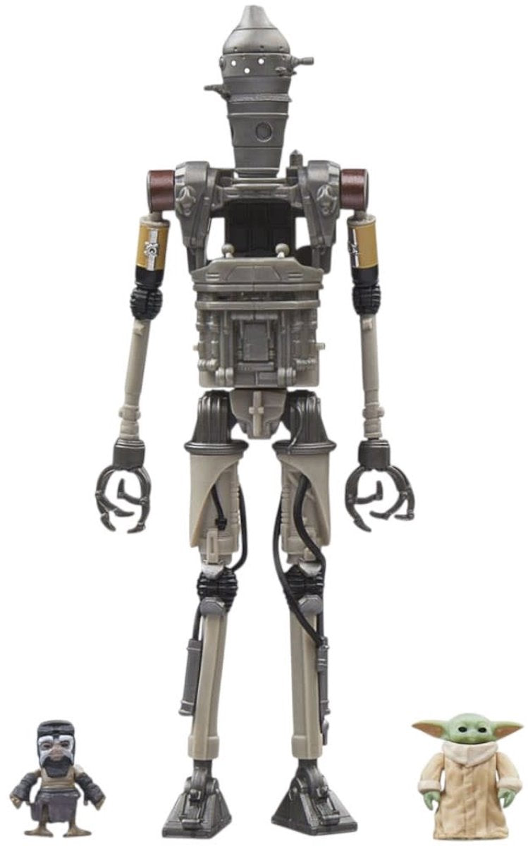 Hasbro Star wars the vintage collection dlx ooga - actiefiguur - ig-12 grogu