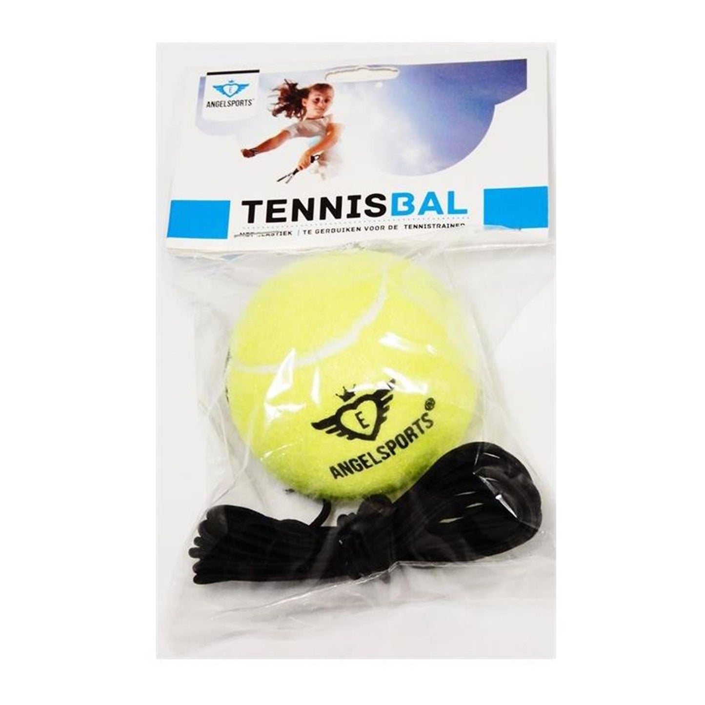 Engelhart Tennisbal met elastiek