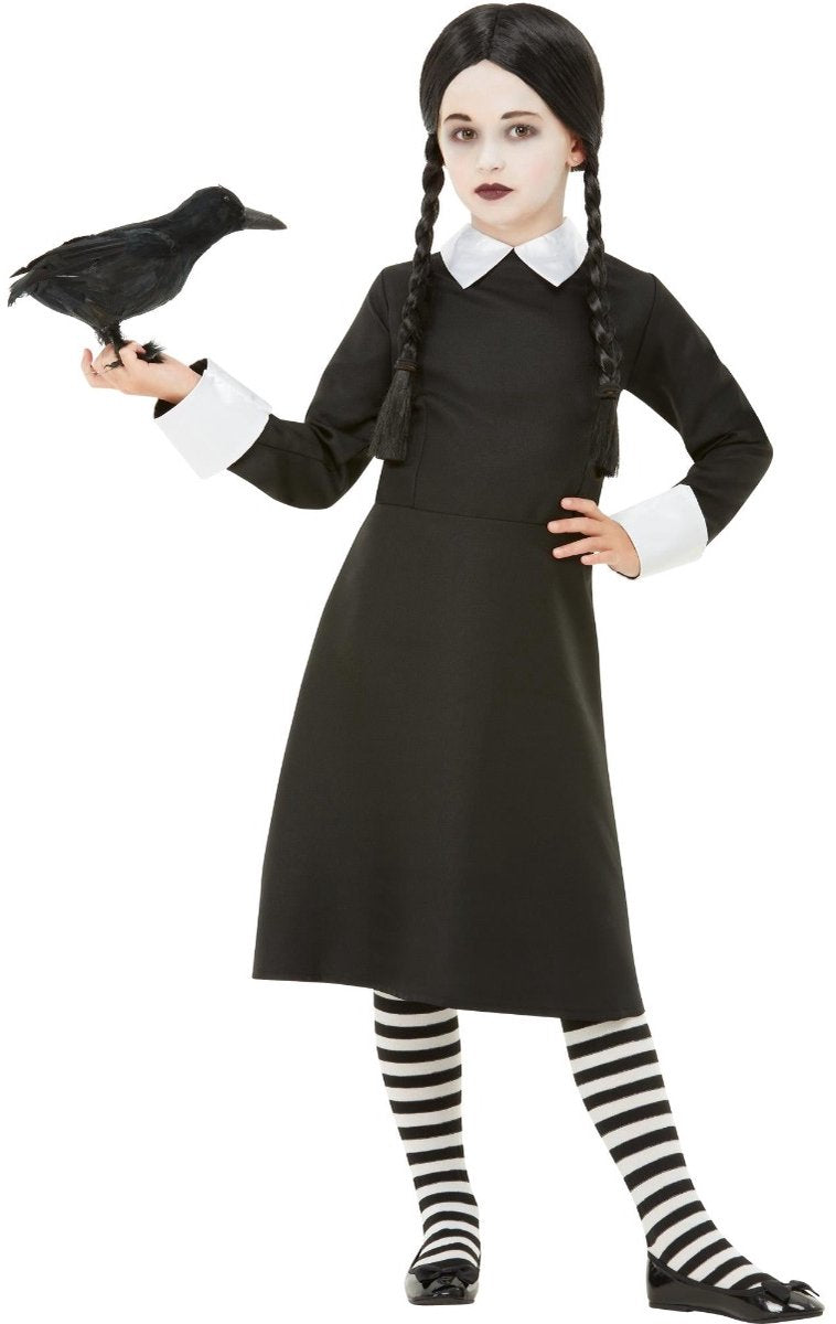 Smiffys Gothic schoolmeisje vol wee kind kostuum