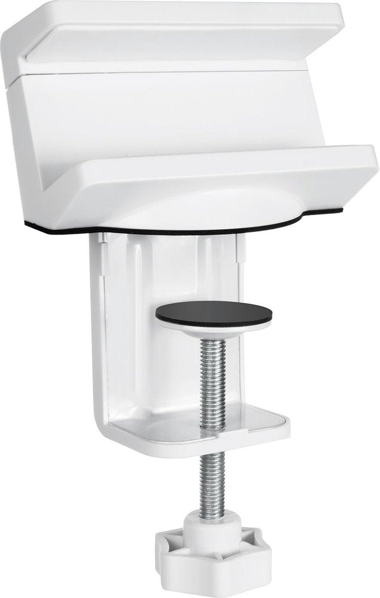 Maclean Universele stekkerdooshouder - bureau brackets mc-808 wit