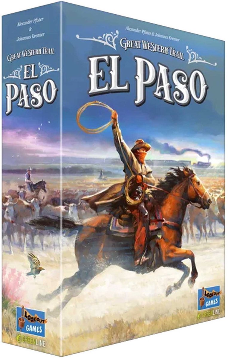 Asmodee Great western trail: el paso
