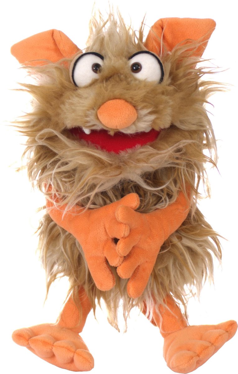 Living Puppets handpop rat flausi - leuke puppet van 35cm