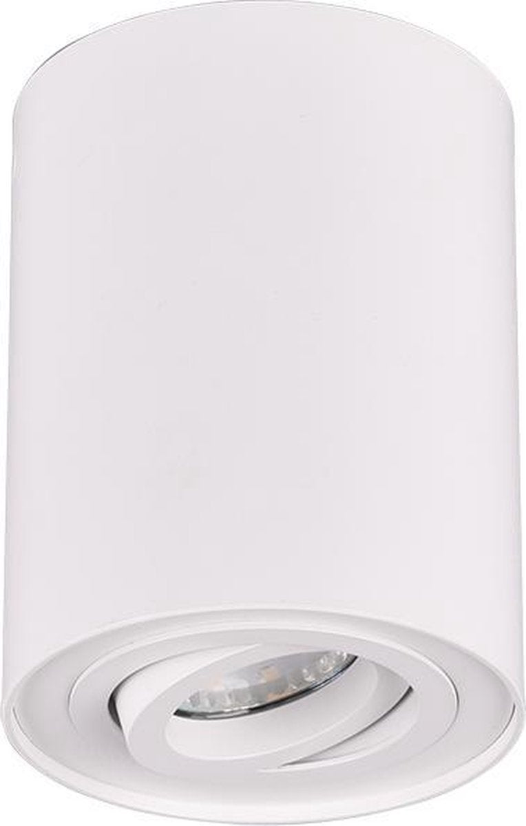 TRIO cookie - plafondlamp - wit mat - excl. 1x gu10 35w