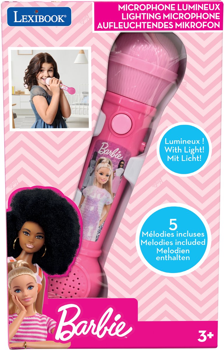 Lexibook Barbie verlichtingsmicrofoon
