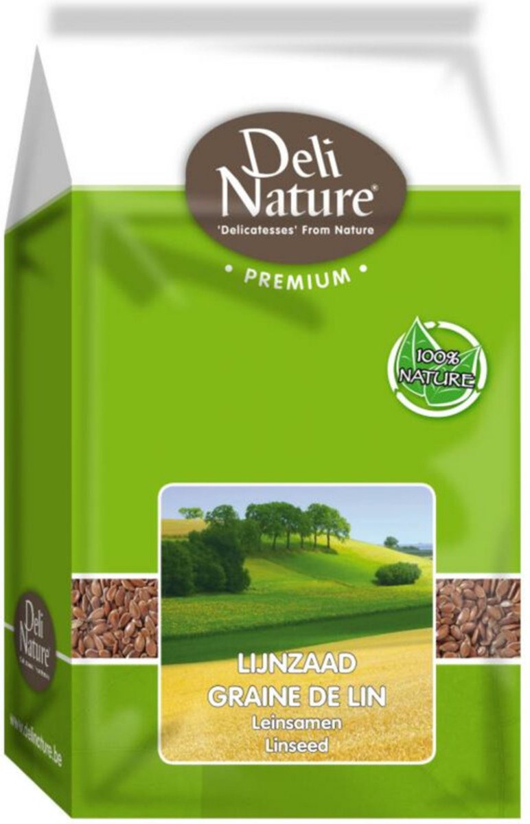 Deli Nature lijnzaad 1 kg
