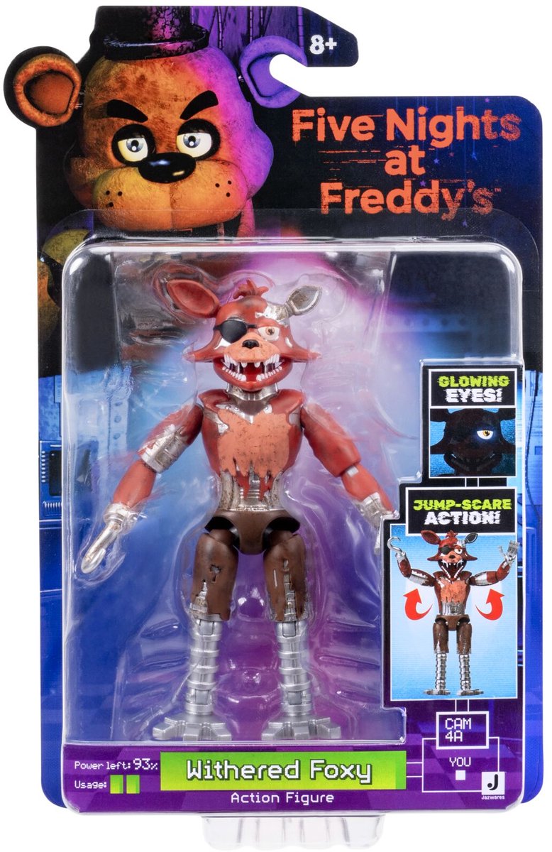 Jazwares Five nights at freddys core figure pack - withered foxy