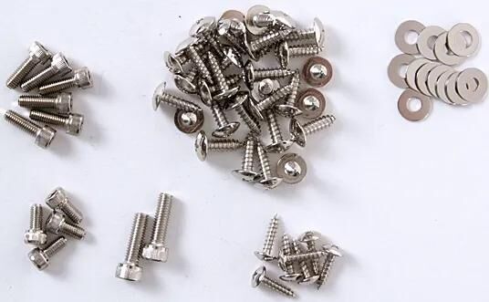 101 OCTANE schraubensatz cladding screw set nitro,aerox chrome