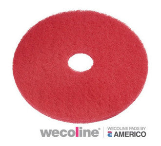 Wecoline Vloerpad rood (5x 17 inch)