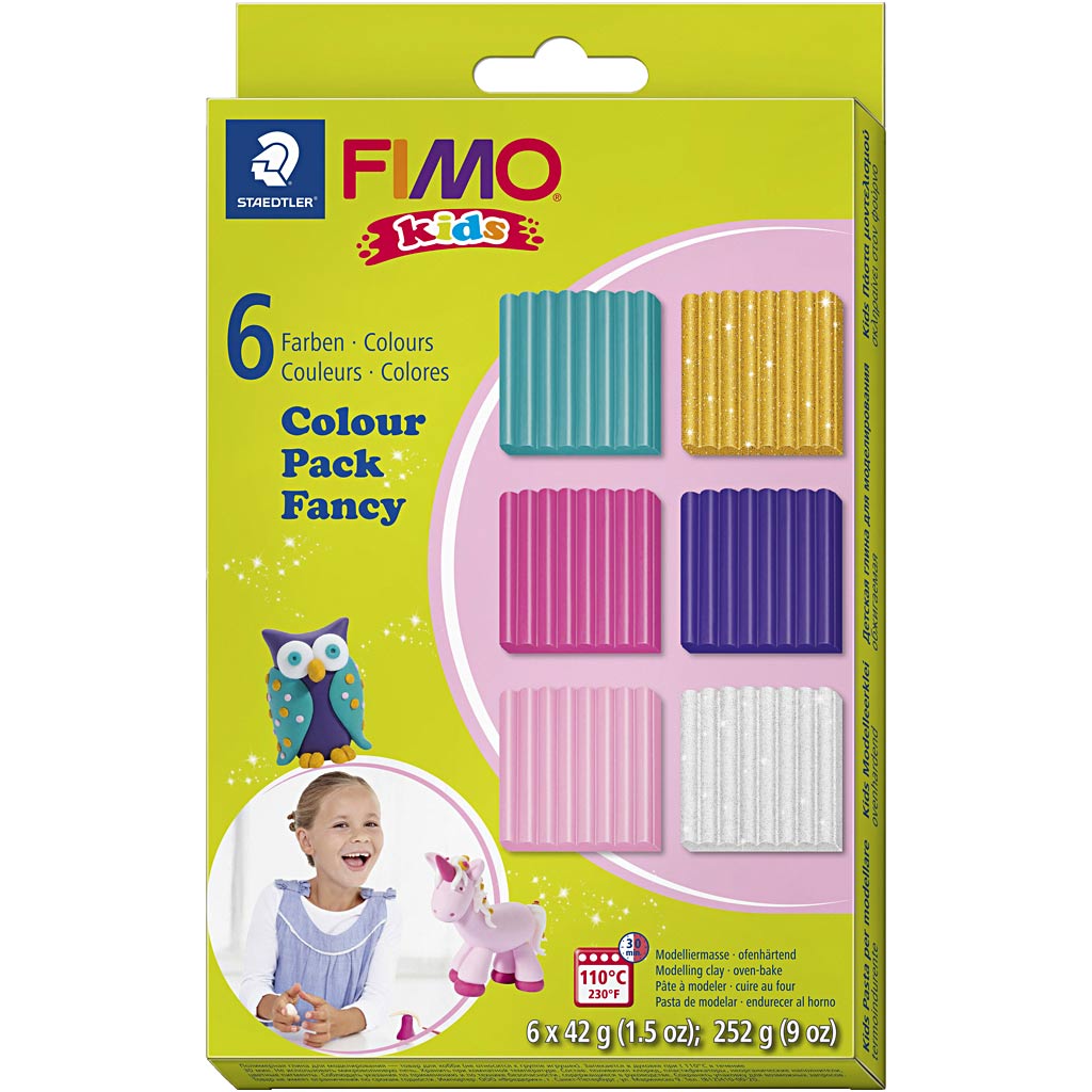 Fimo Https: www.cchobby.nl r-kids-boetseerklei-extra-kleuren-6x42-gr-1-doos