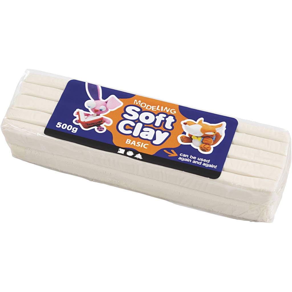 Creativ Company Https: www.cchobby.nl boetseerklei-afm-13x6x4-cm-wit-500-gr-1-doos