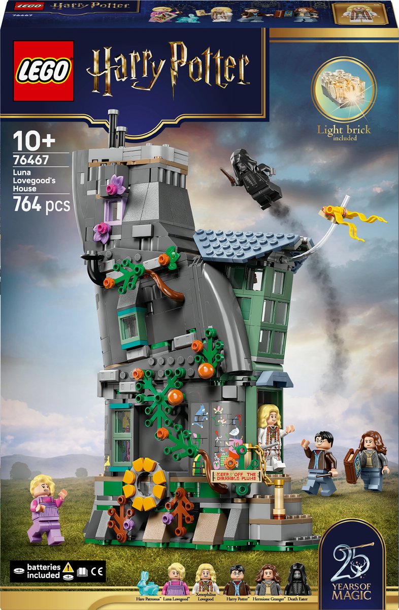 LEGO harry potter het huis van loena leeflang - bouwspeelgoed voor fans vanaf 10 jaar - 76467