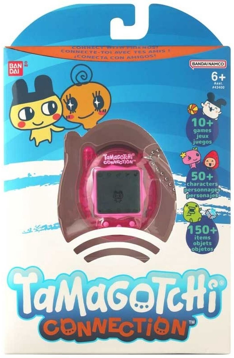 Bandai Namco Verzamelfiguur bandai tamagotchi connection roze plastic