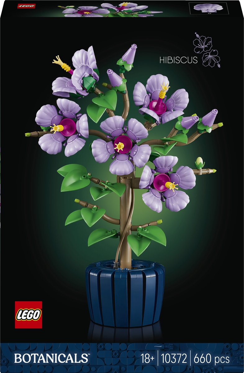LEGO botanicals hibiscus - 10372
