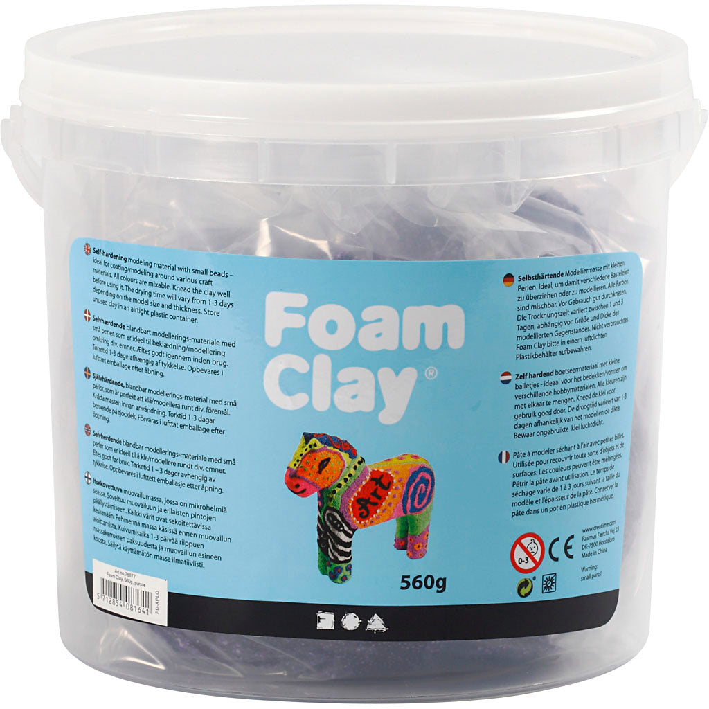 Foam Clay Https: www.cchobby.nl foam-clayr-paars-560-gr-1-emmer