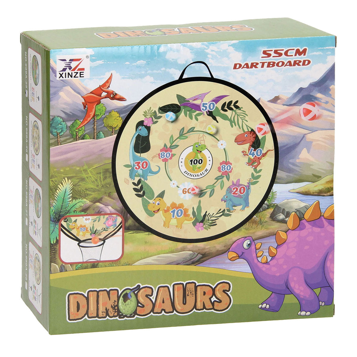 Lobbes Speelgoed BV Klittenband dartset dinowereld
