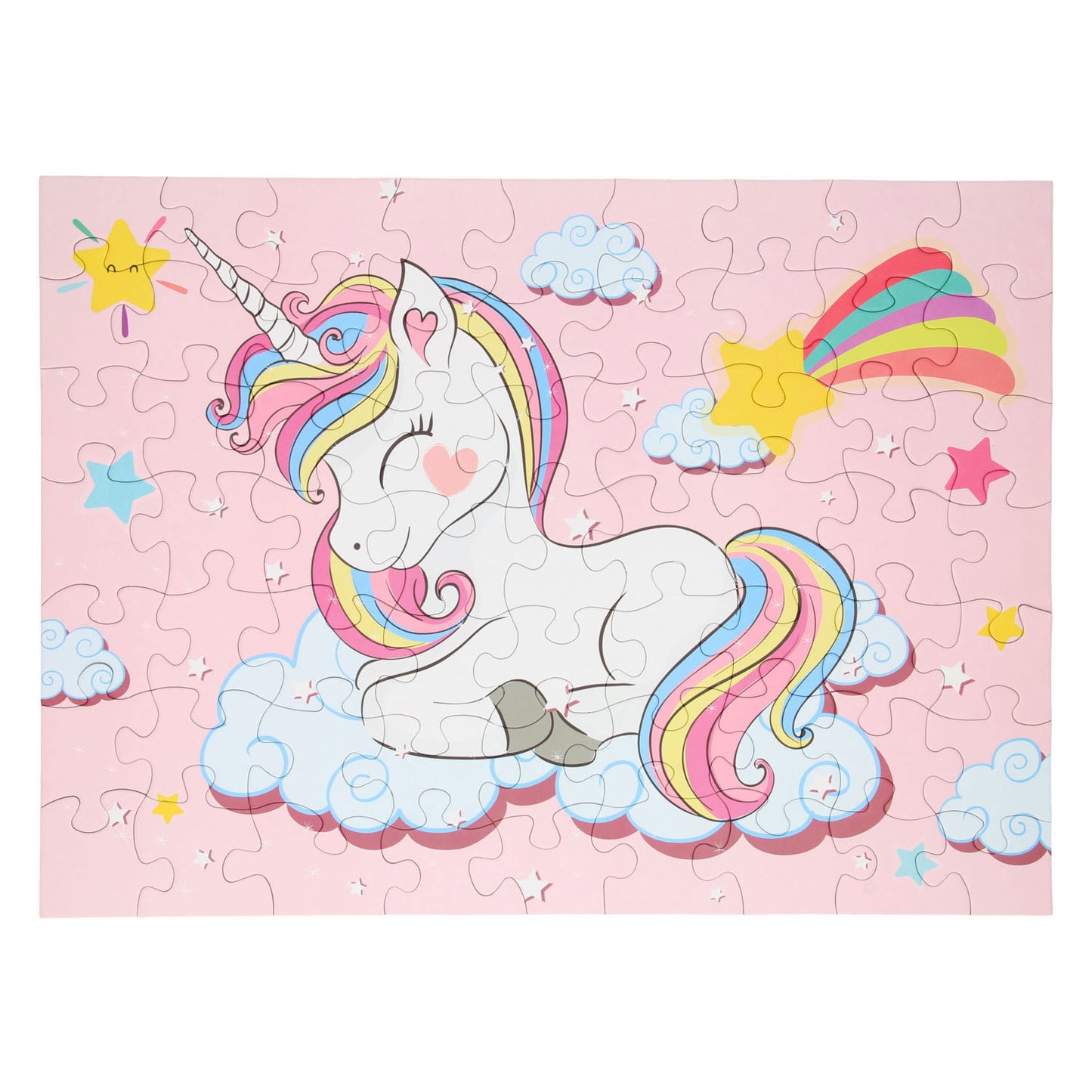 Lobbes Speelgoed BV Legpuzzel sweet dreams unicorn, 63st.