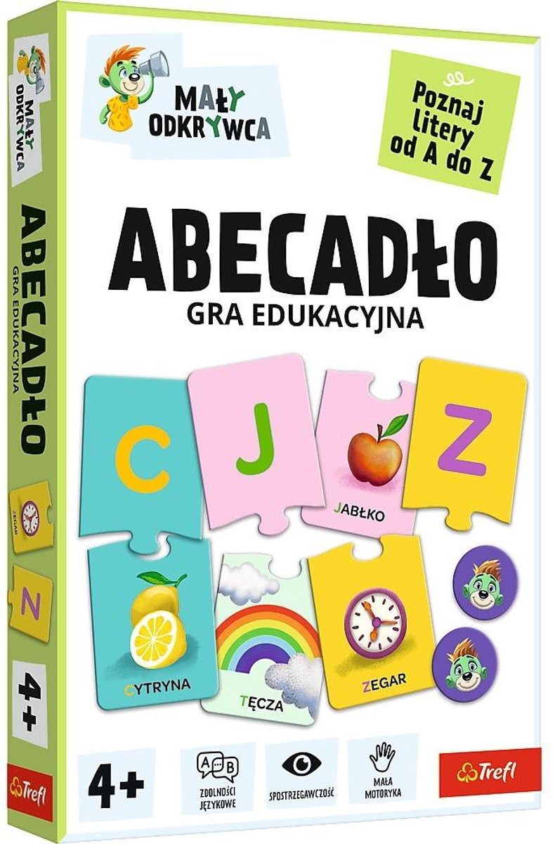Trefl Abecadło gra edukacyjna - abecadło educatief spel