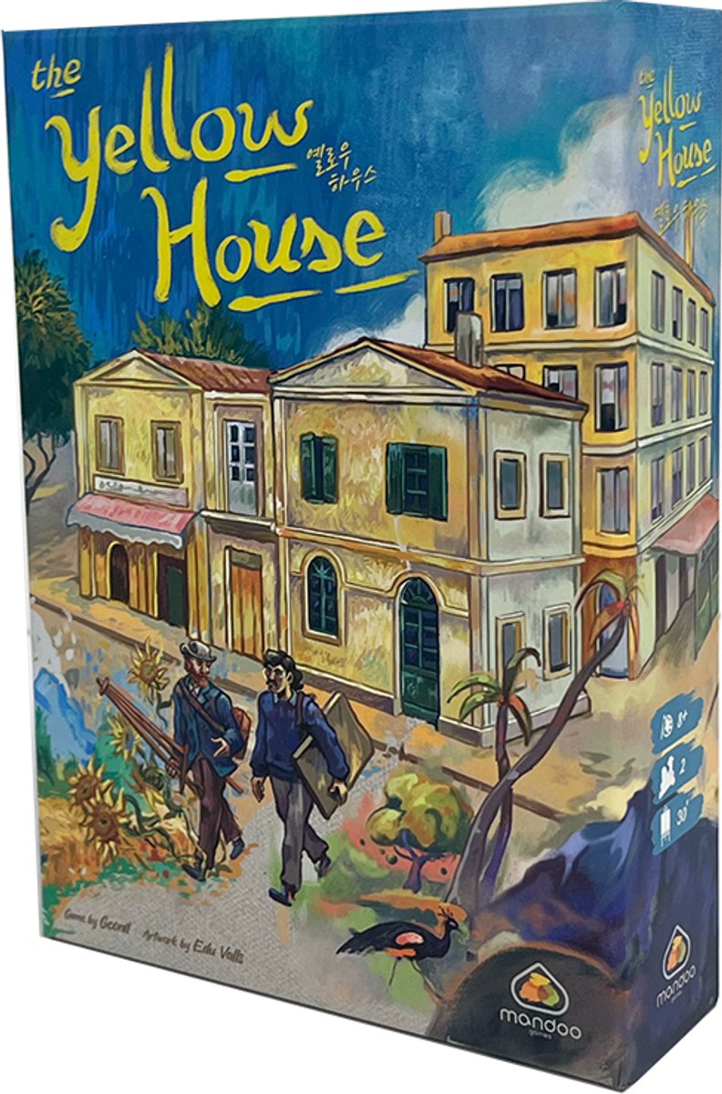 Geronimo Games The yellow house - - vanaf 8 jaar oud - 2 spelers - bordspel