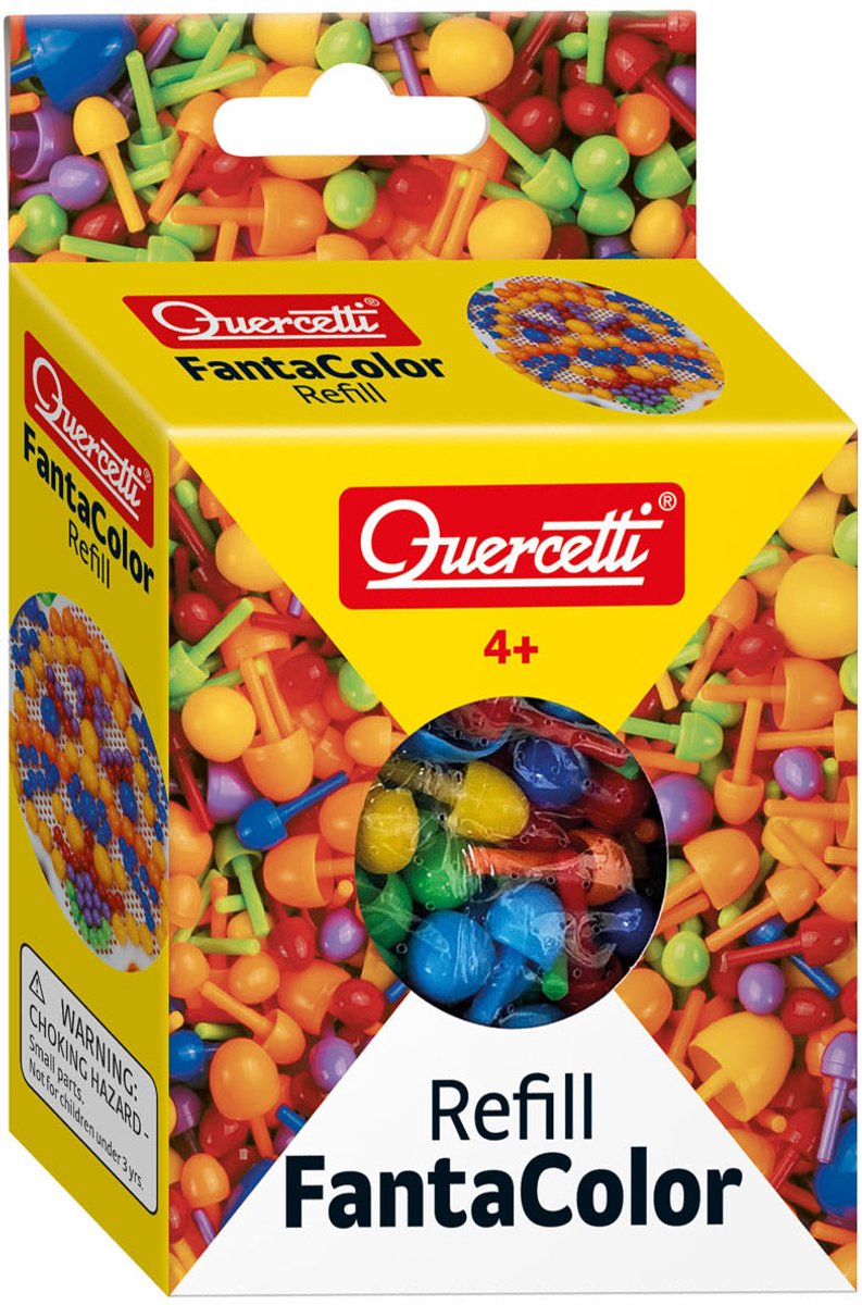 Quercetti pixel aanvuldoos 10 mm 200-delig