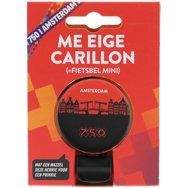 Busch Muller Fietsbel mirage - amsterdam 750 - silhouet mokum