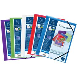 Exacompta Elastomap 55189e a4 assortie