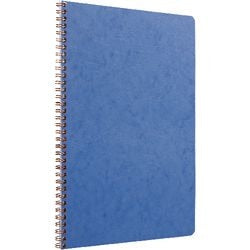 Notitieboekje Agebag A4 geruit blauw