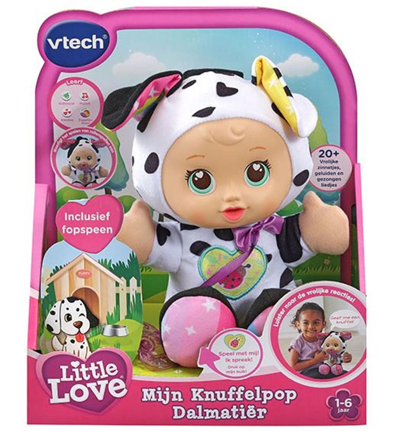Vtech Little love - mijn knuffelpop dalmatier