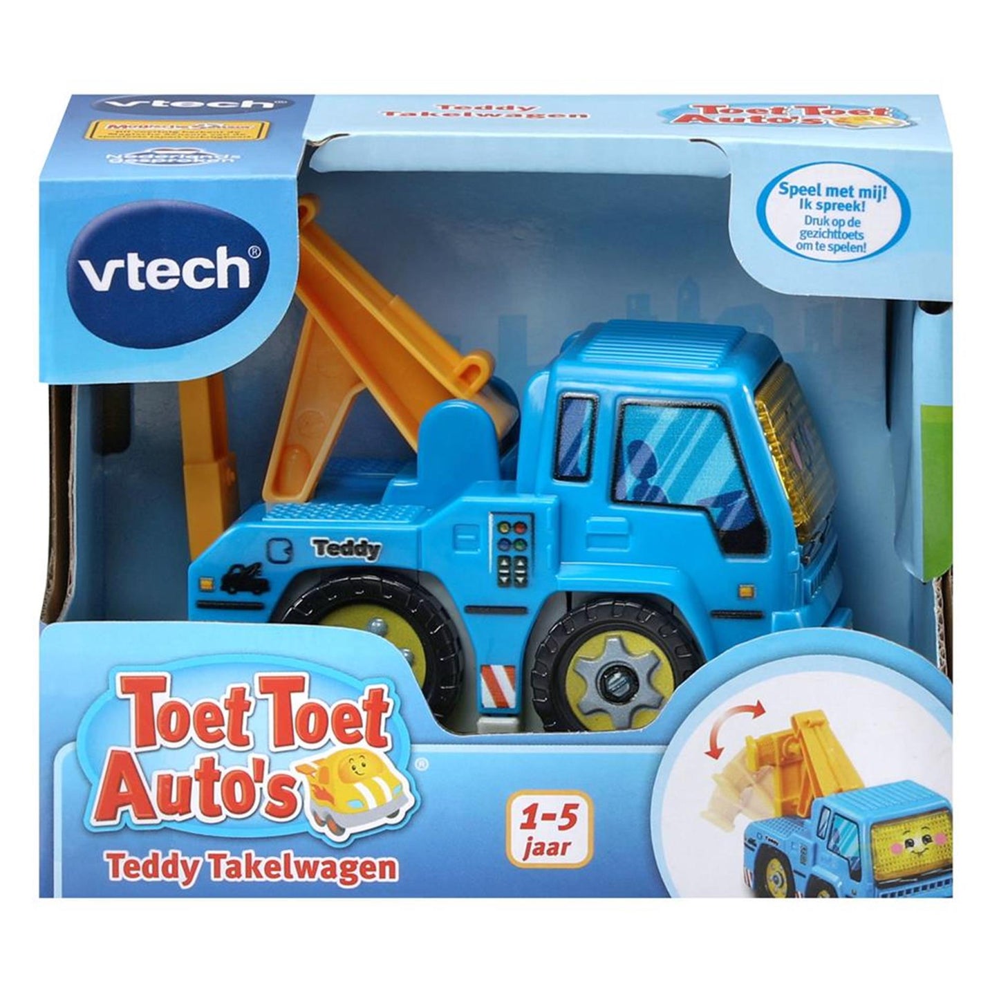 Vtech toet toet auto teddy takelwagen