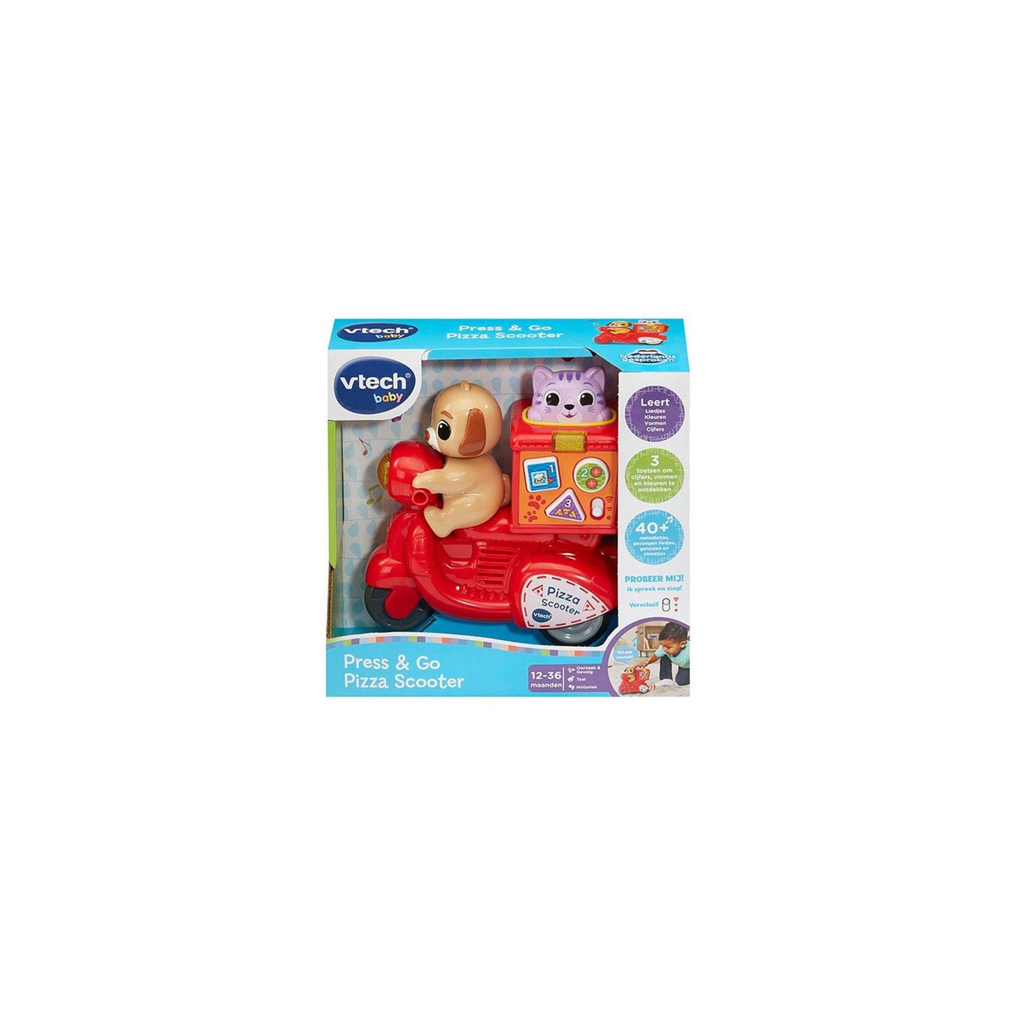 Vtech press go pizza scooter