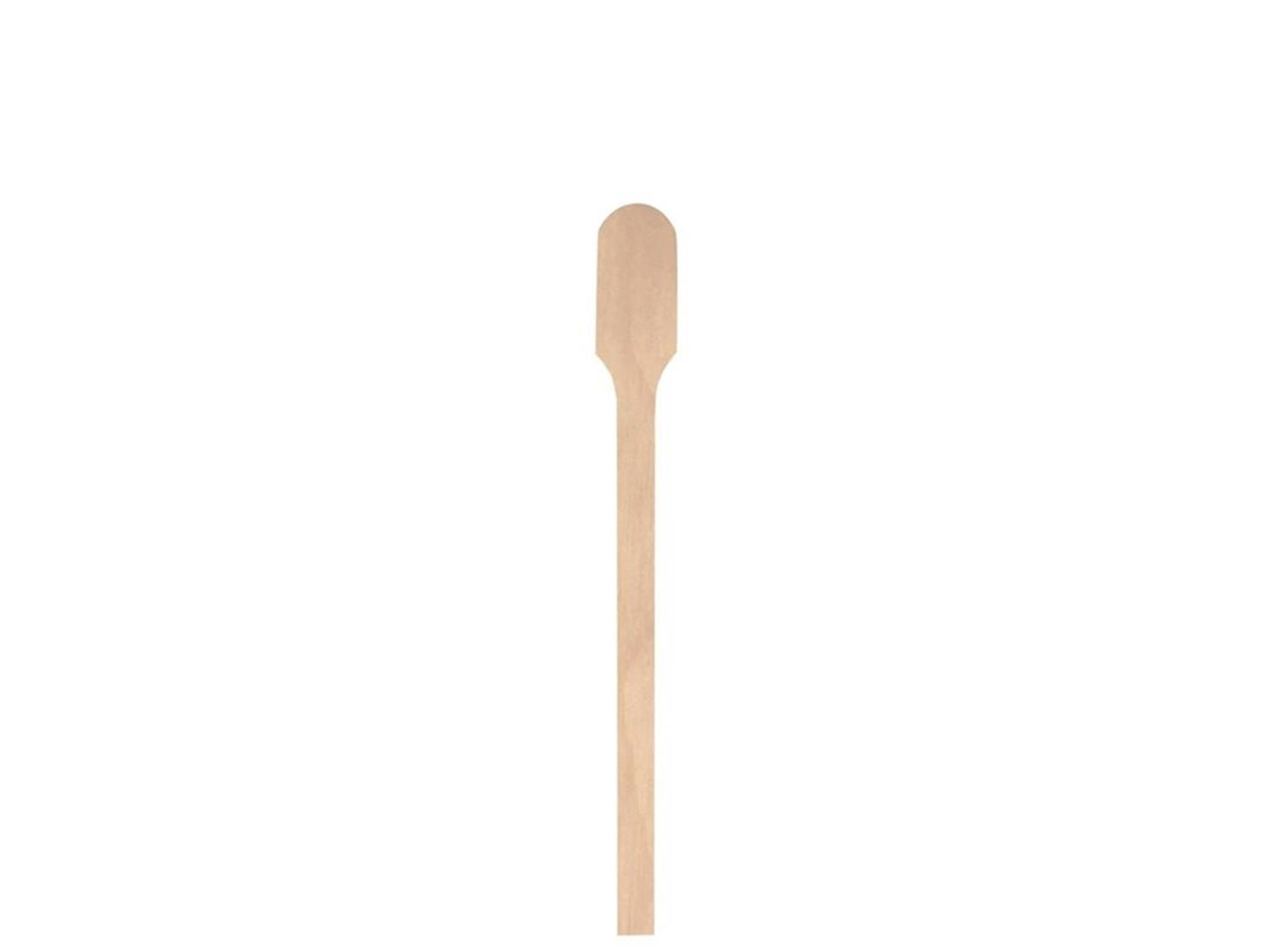 Papstar 100 roerstaafjes hout pure 13cm