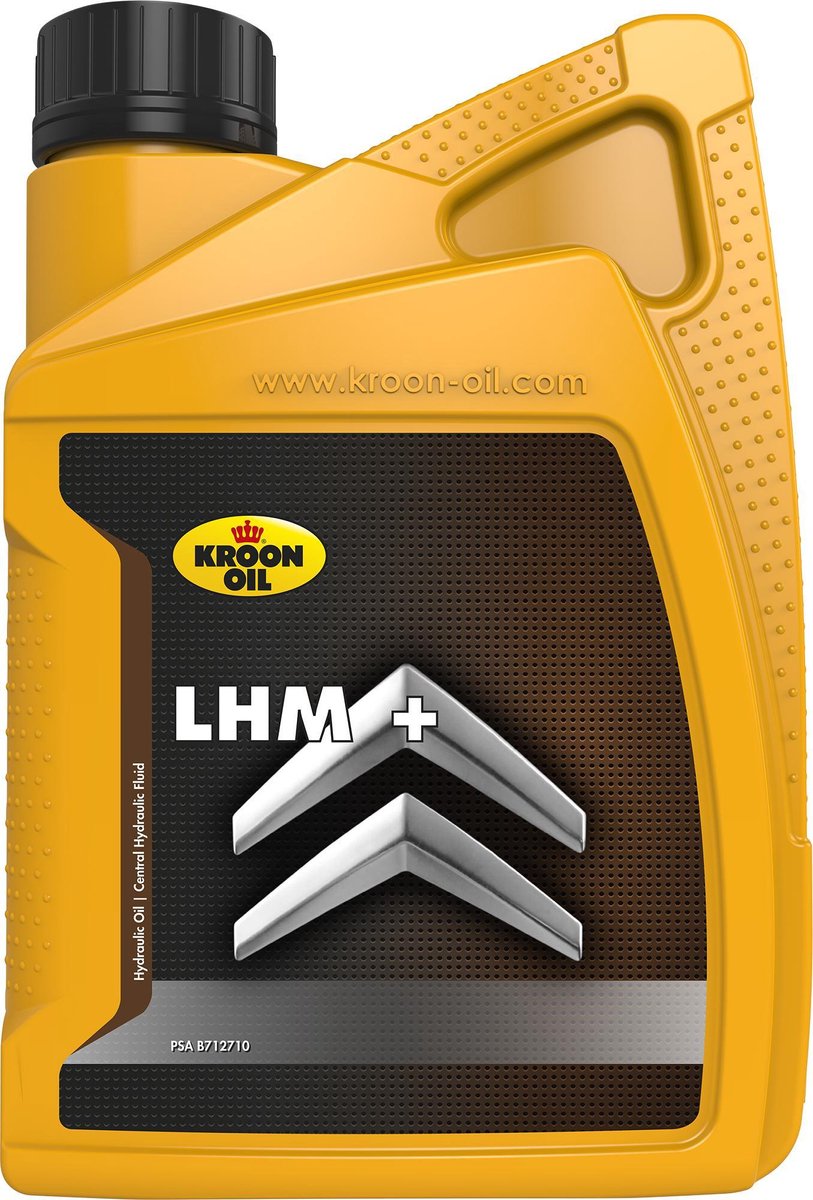Kroon-Oil lhm+ - hydraulische olie - psa b71 2710 - 1 liter - groen