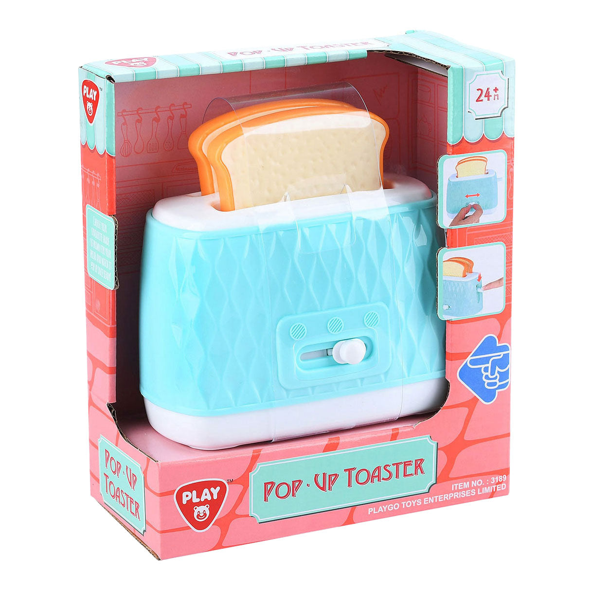 Playgo broodrooster speelset - 3dlg.