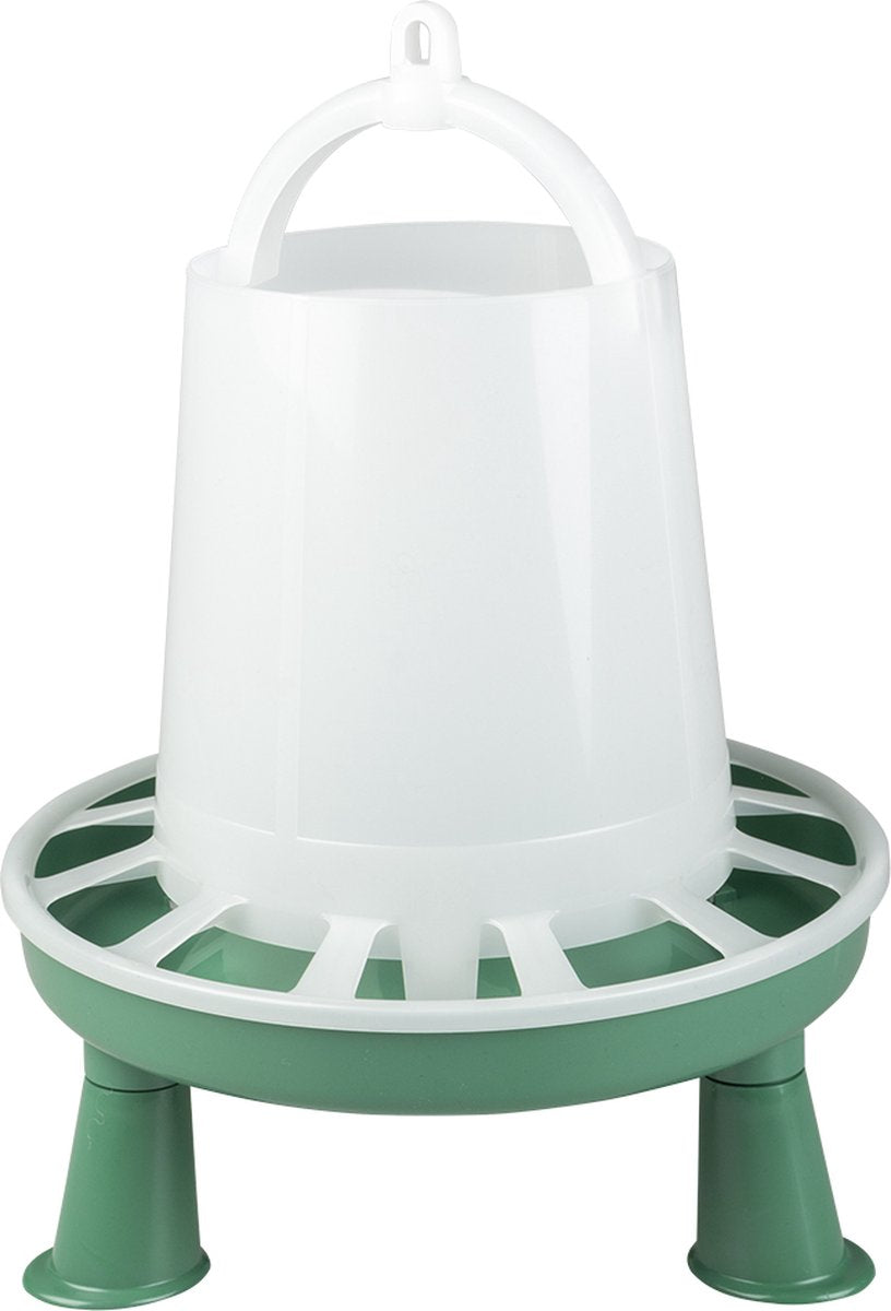 Duvo Plus - kip - voederbak eco met pootjes 3kg groen - 1st