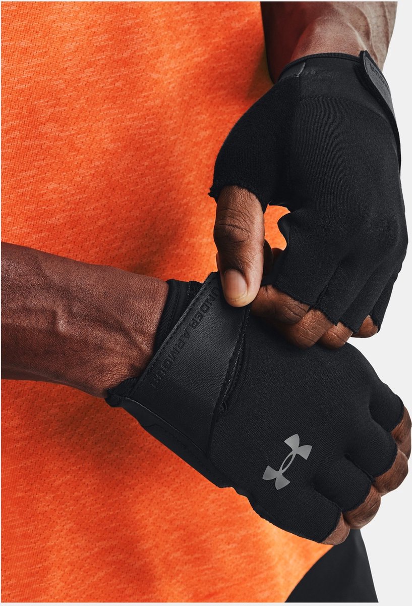 Under Armour m training gloves-blk heren sporthandschoenen - zwart - pitch grijs