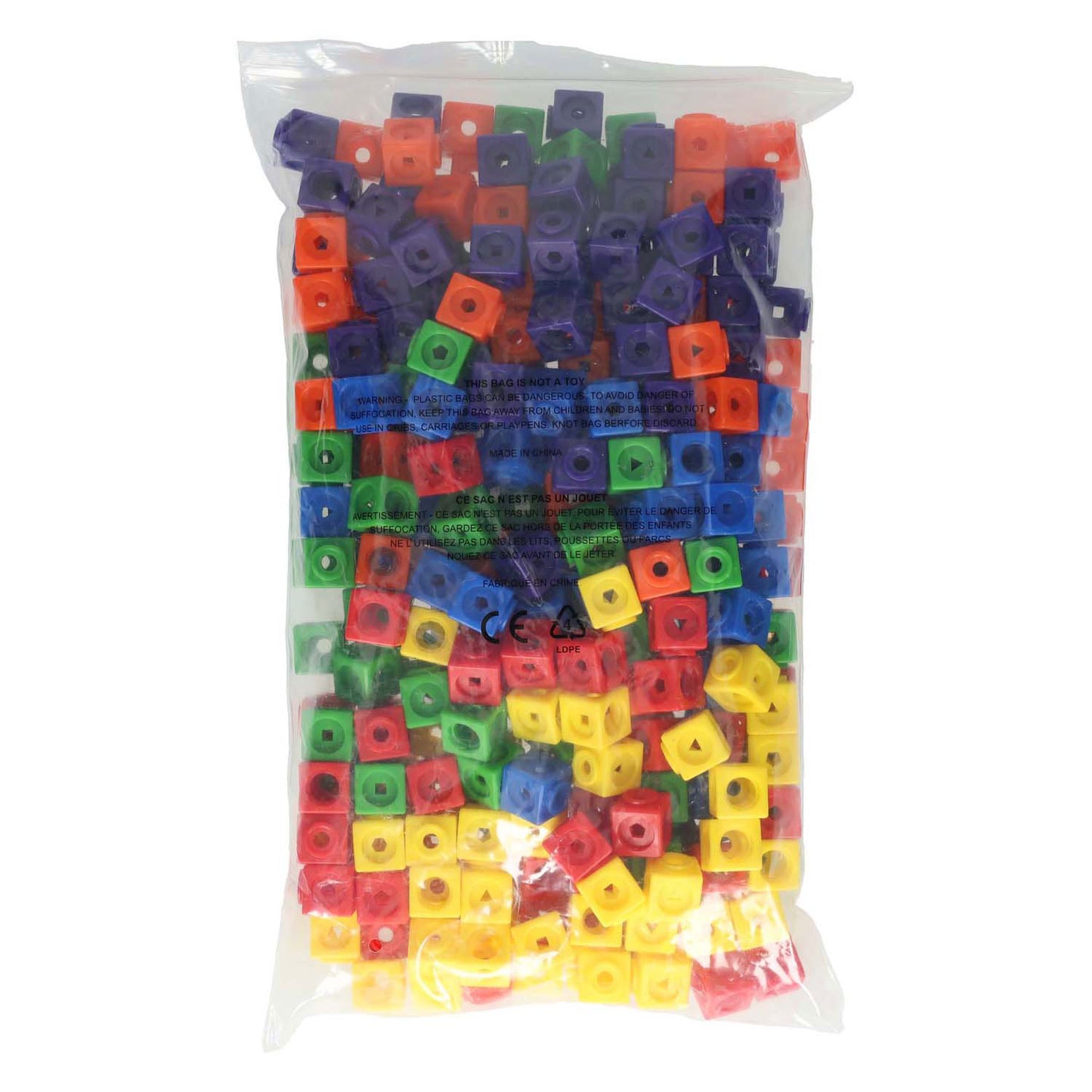 Lobbes Bouwset koppelblokjes - 300dlg
