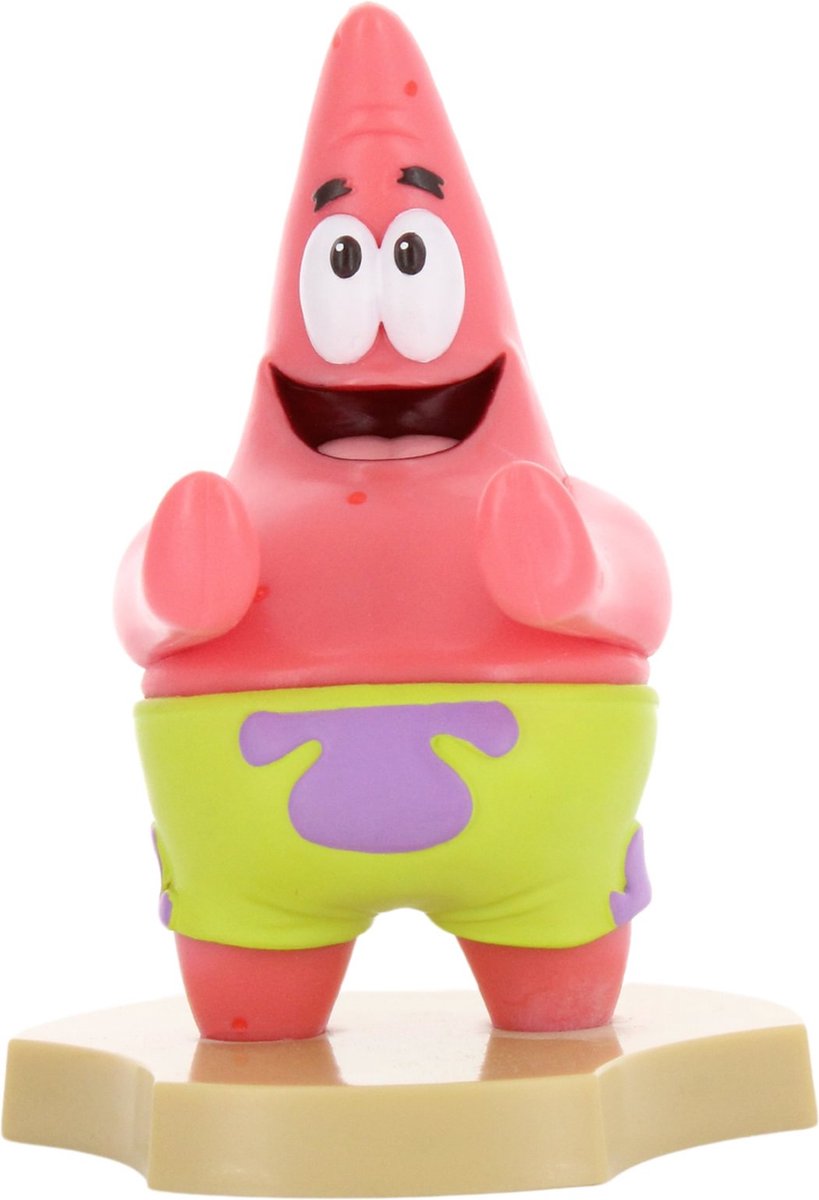 Exquisite Gaming Cable guys - holdems - spongebob squarepants - patrick star - oordopjes en telefoon houder