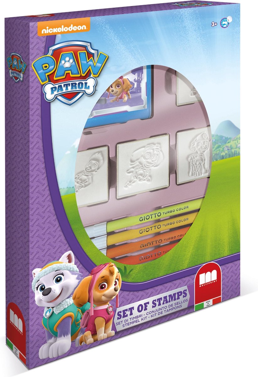PAW Patrol skye stempelset met 4 stempels