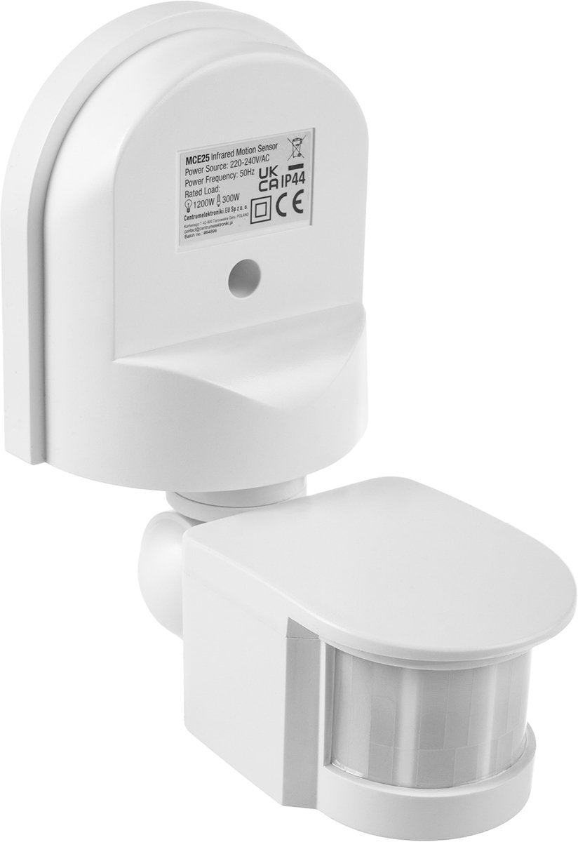 Maclean Bewegingssensor bewegingsmelder pir outdoor schemer sensor mce25