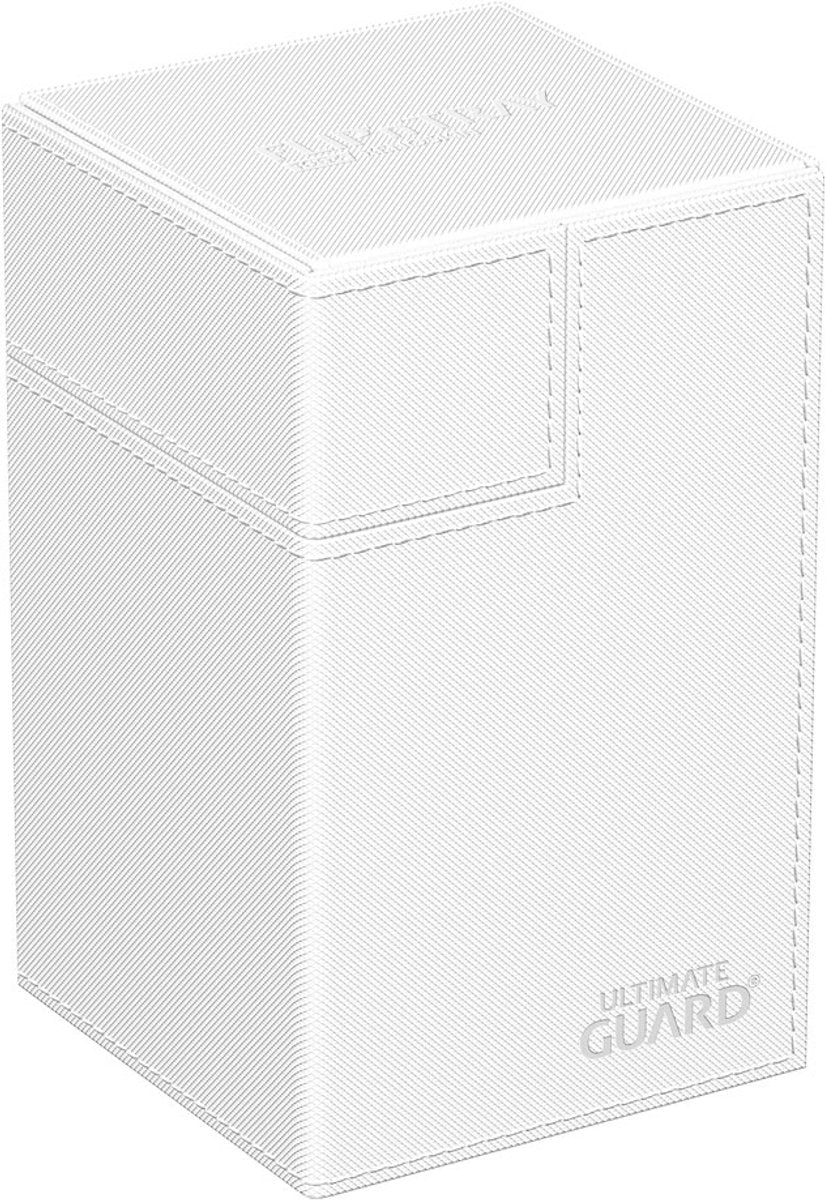 Ultimate Guard flip'n'tray 100+ xenoskin - white