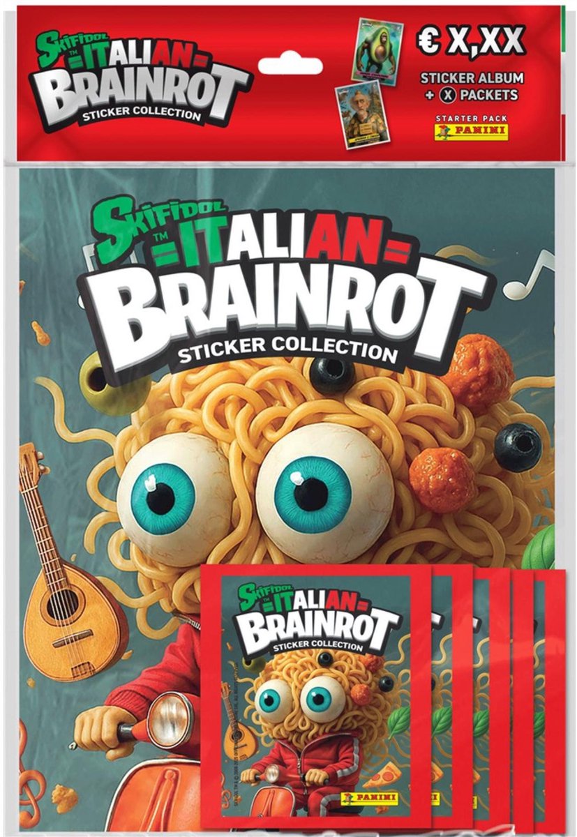 Merkloos Sans Marque Skifidol - starter pack - italian brainrot