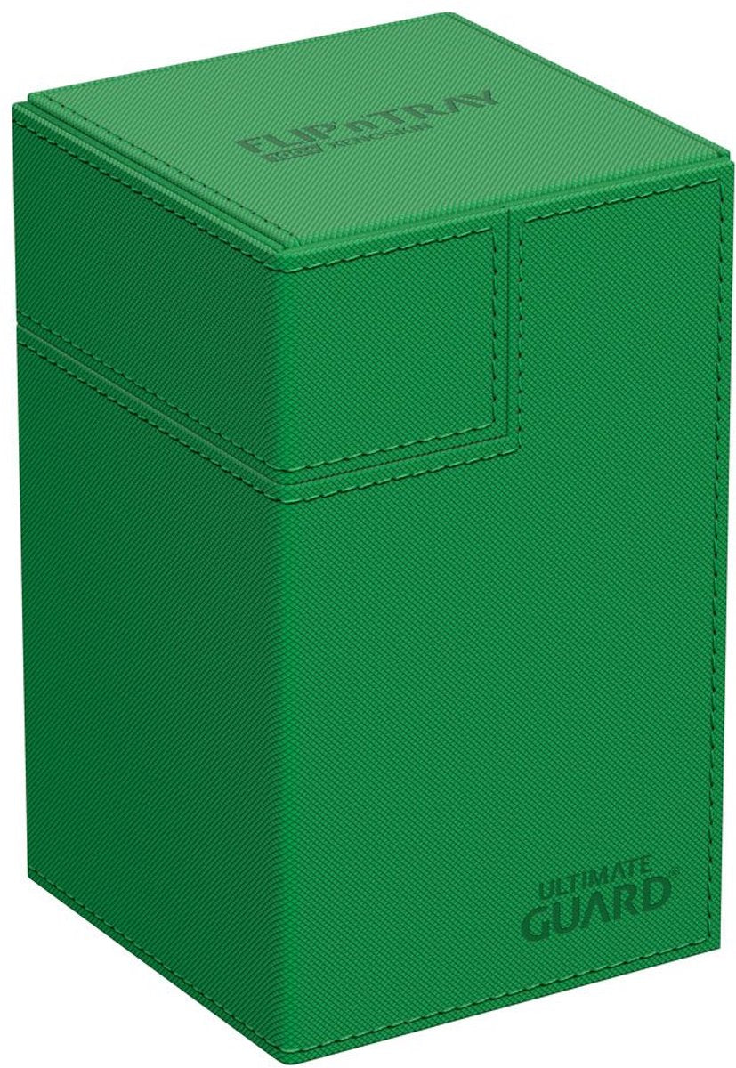 Ultimate Guard flip'n'tray 100+ xenoskin - green