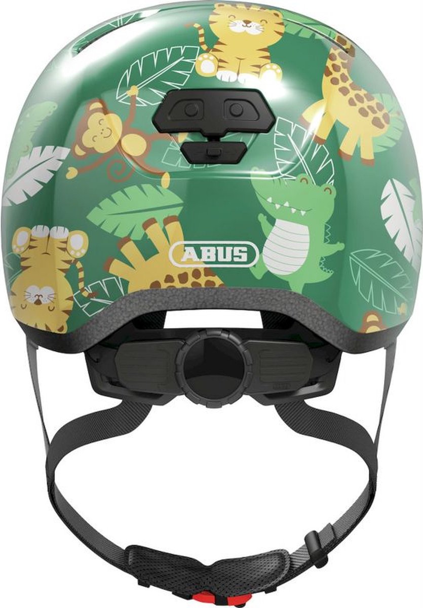 ABUS skurb kid - fietshelm - kinderen green jungle s (45 - 50 cm)