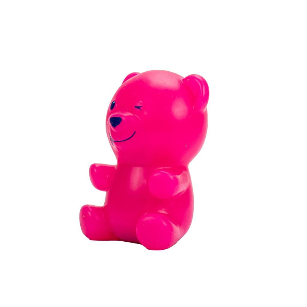 Jiggly Pets Gummymals gummy bear 12 cm + licht en geluid roze