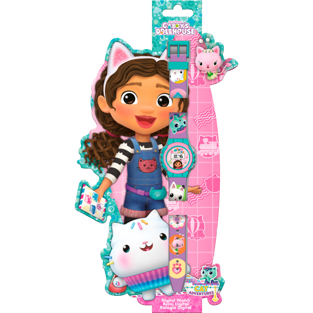Gabby's Dollhouse Gabby #039;s dollhouse digitaal horloge