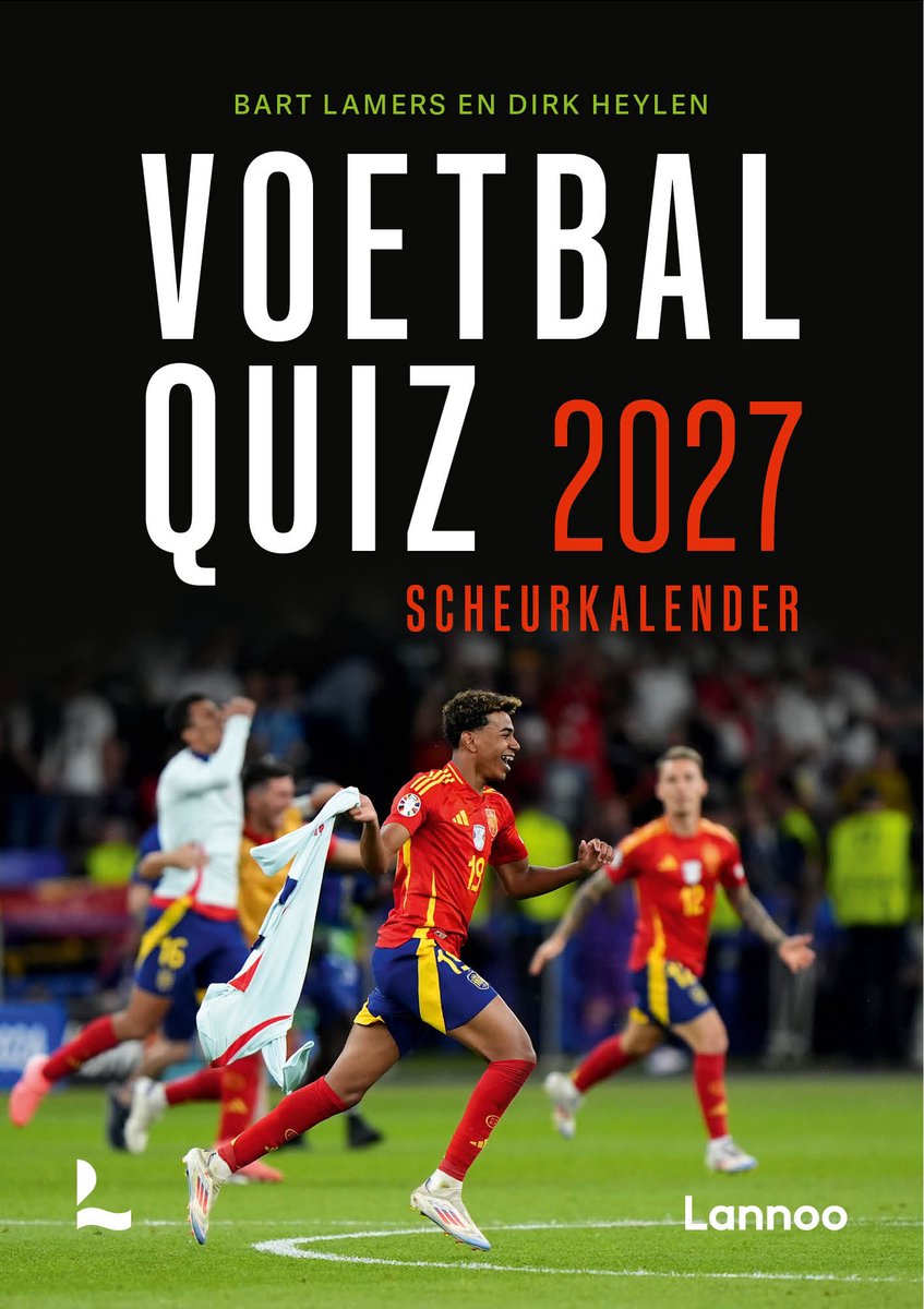 Lannoo De voetbalquiz scheurkalender 2027