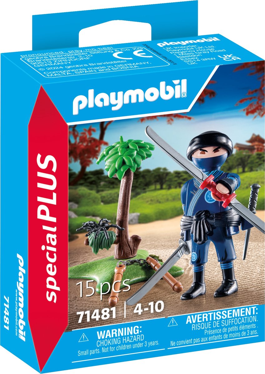 PLAYMOBIL special plus ninja met uitrusting - 71481