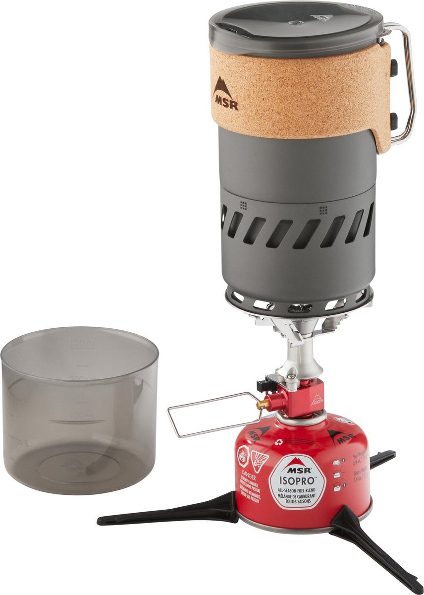 MSR - brander - outdoor - camping - switch system stove - multi-fuel gas en benzine - expeditie en backpacking