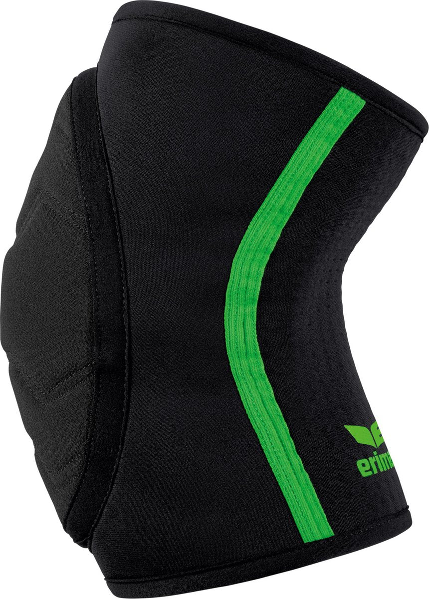 Erima kniebeschermer - zwart green | maat: s