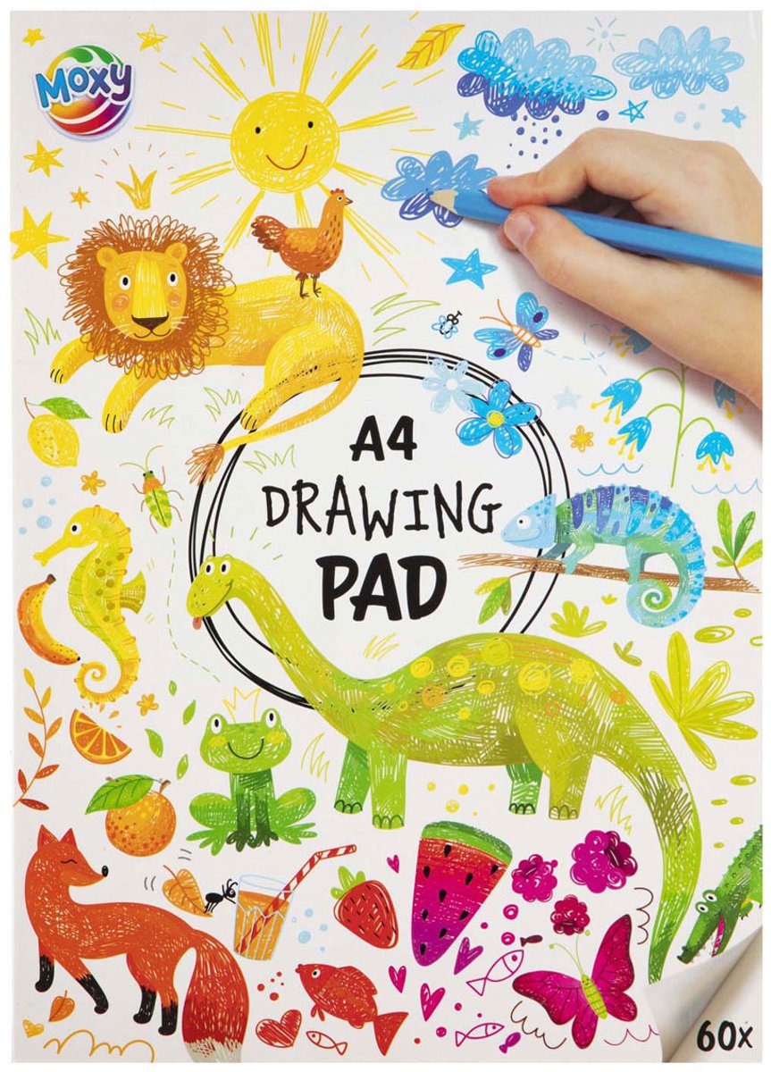 Creative Craft Group Tekenblok a4 blanco, 60 vellen