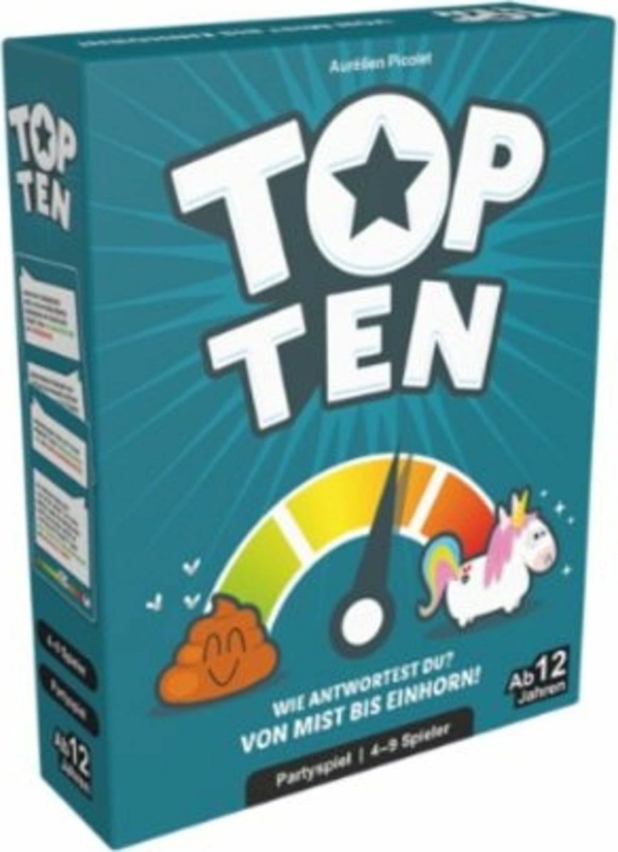 Asmodee Top ten.